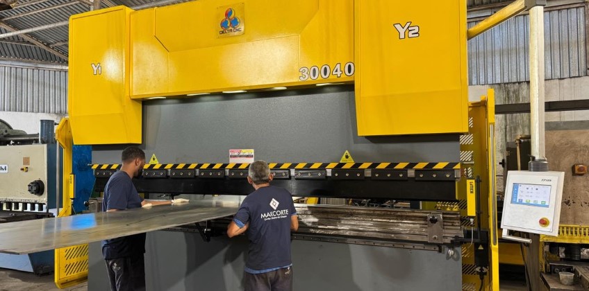 Maxcorte transforma chapas metálicas em soluções sob medida para a indústria